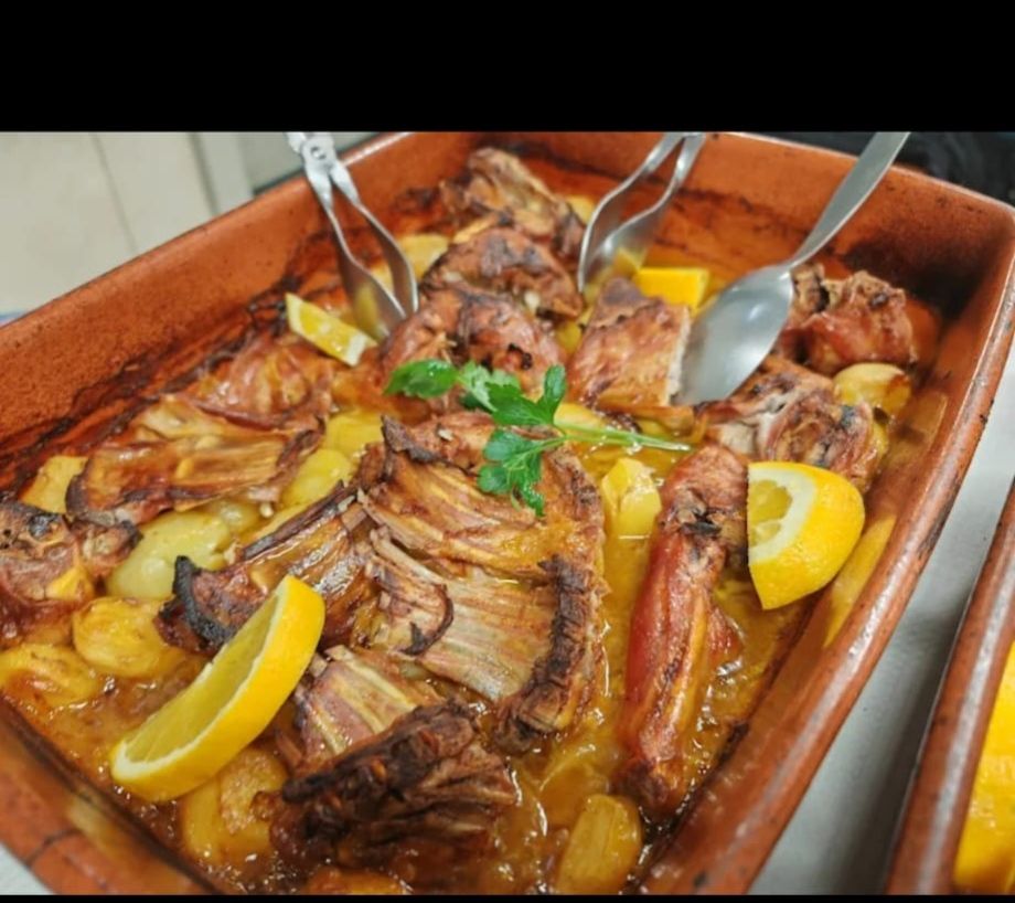 Entrecosto assado no forno